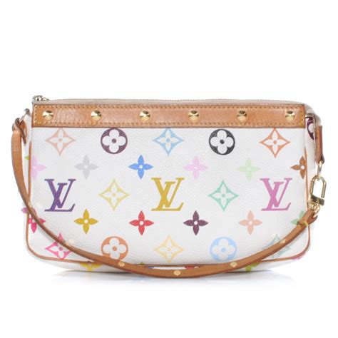 louis vuitton white multicolor pochette|Louis Vuitton multicolor collection.